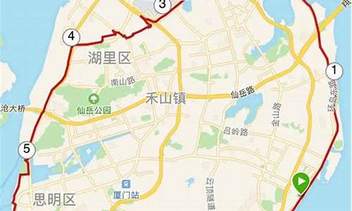 厦门旅游路线图,厦门旅游路线