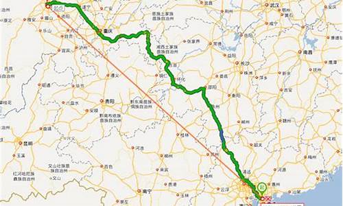 深圳到成都自驾路线_从深圳到成都自驾旅游线路怎么走